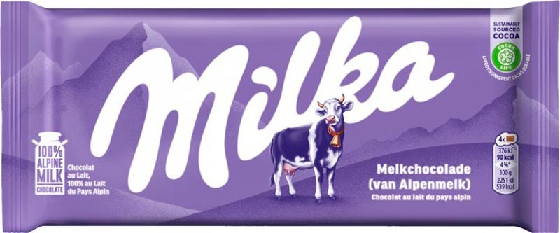 Шоколад Milka молочный 100 г