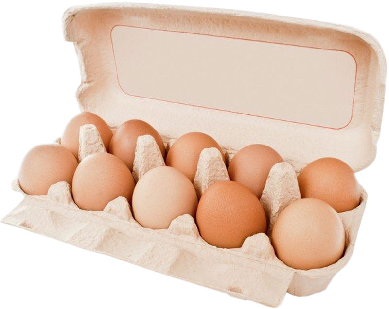 Яйца куриные ТМ Рай - це 10 шт