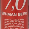 Пиво 7,0 German Beer Lager bier 5,4% 0,5л ж/б