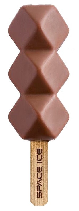 Морозиво Ескімо в молочному шоколаді 60г ТМ Space Ice