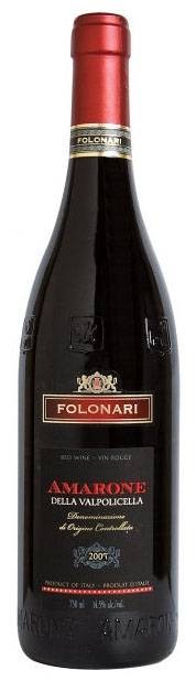 Вино Folonari Amarone della Valpolicella 0,75л
