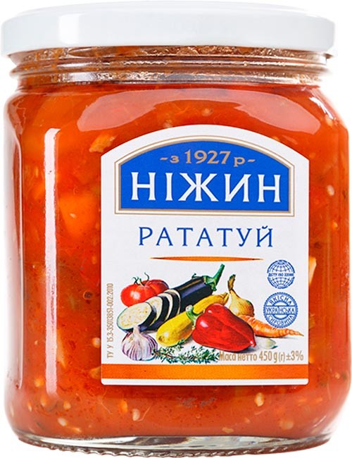 Овощная консервация Нежин Рататуй 450 г