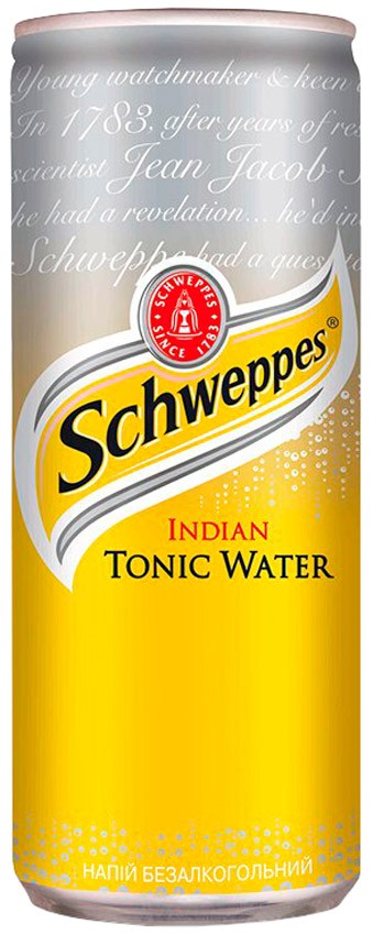 Напиток Schweppes Indian Tonic Water 250мл