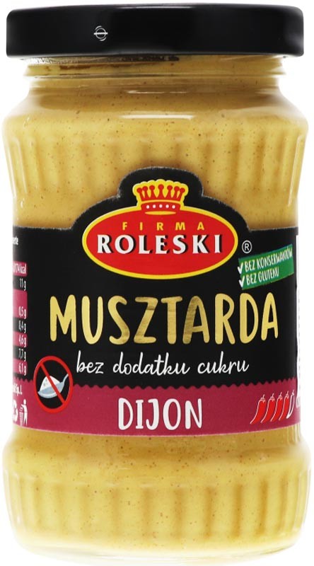 Гірчиця Roleski Dijon Діжонська 175 г