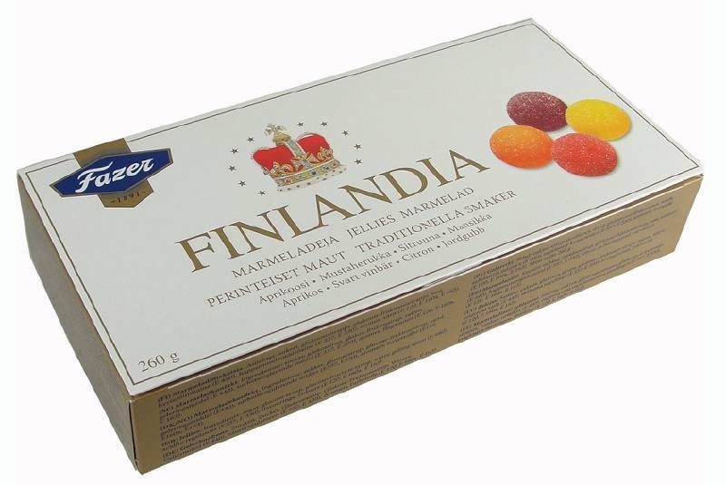 Конфеты желейные Fazer Finlandia 260 г