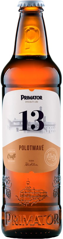 Пиво Primator Polotmavy 5,5% 0,5л