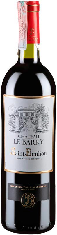 Вино Chateau Le Barry Saint-Emilion красное сухое 13.5% 0.75 л