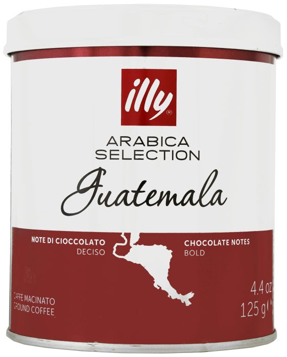 Кава мелена моноарабіка Illy Guatemala 125 г з/б Італія