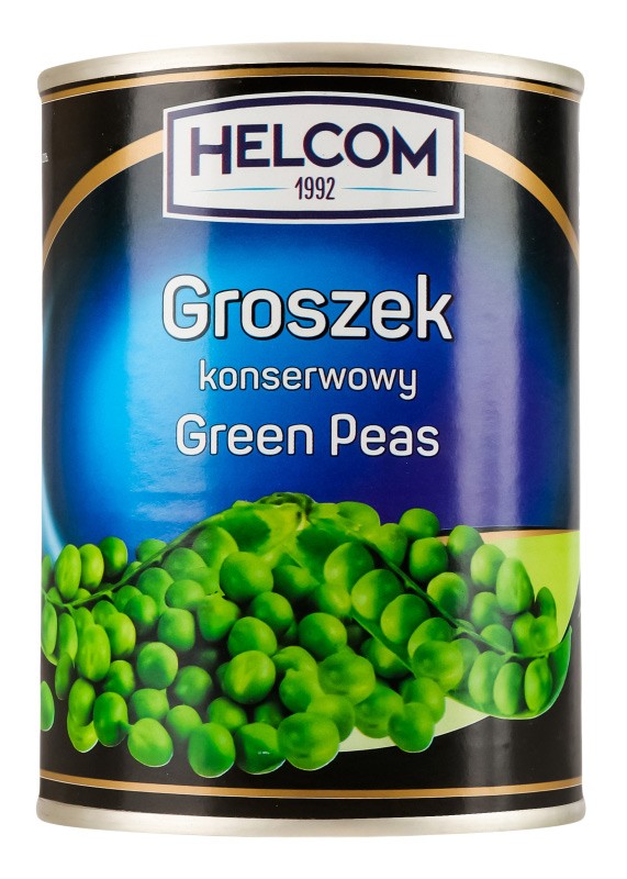Горошок зелений консервований Helcom 400г