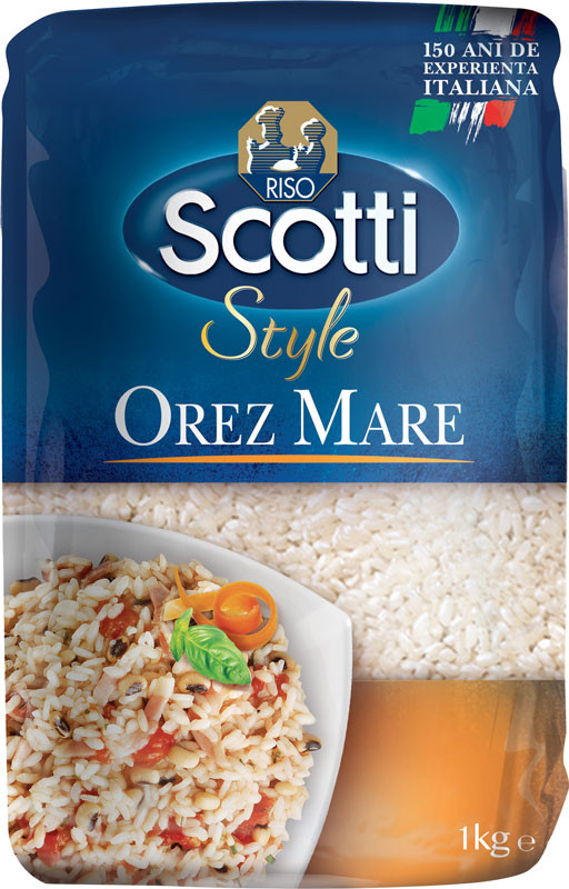 Рис среднезернистый Scotti 1 кг