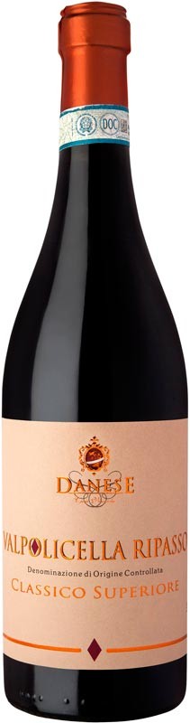 Вино Danese Valpolicella Ripasso DOC червоне сухе 13% 0.75 л