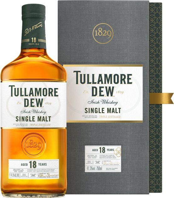 Виски Tullamore Dew 18 лет 41,3% 0,7л