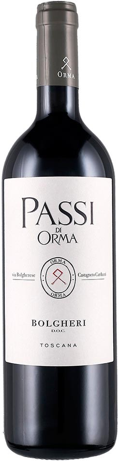 Вино червоне Passi di Orma Bolgheri DOC 2019 14% 0.75 л