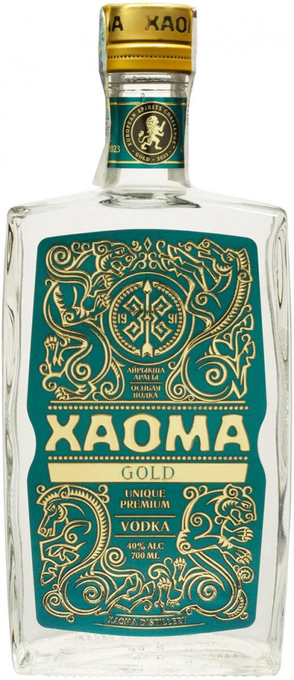 Водка XAOMA Gold 40% 0.7л
