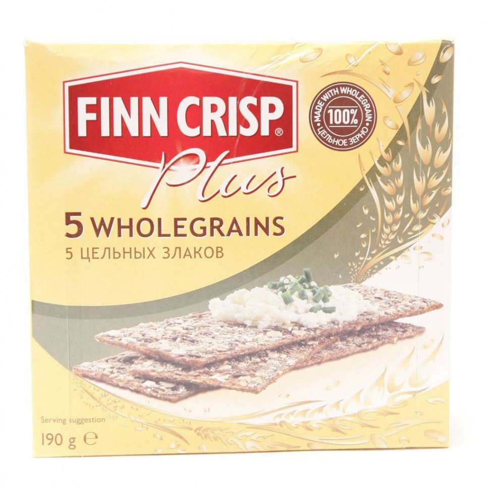 Хлебцы Finn Crisp ржаные "5 злаков" 190 г