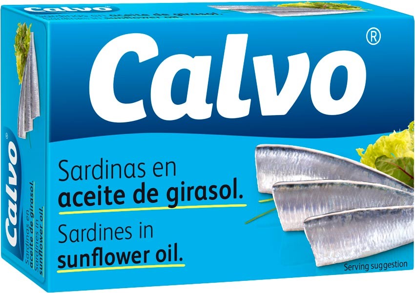 Сардины Calvo в подсолнечном масле 120 г