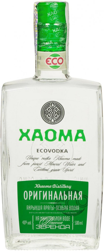 Водка XAOMA Original Zerenda 40% 0.5л