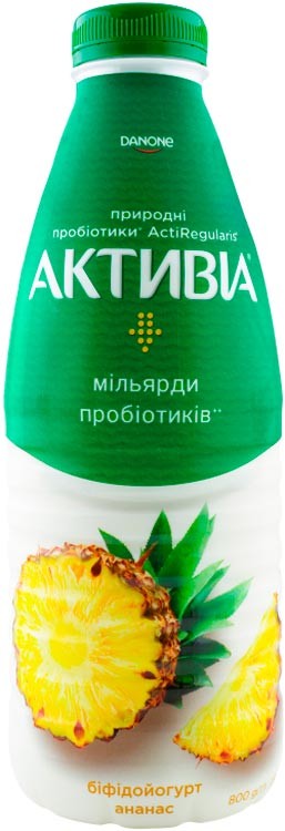 Йогурт Активиа Ананас 1.5% 800 г