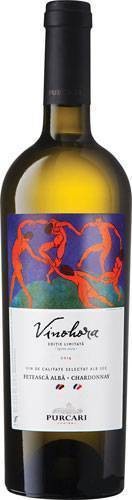 Вино Purcari Feteasca Alba&Chardonnay белое сухое 0,75л 13,5%
