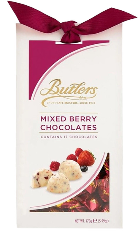 Цукерки шоколадні Butlers White Mixed Berry 170 г