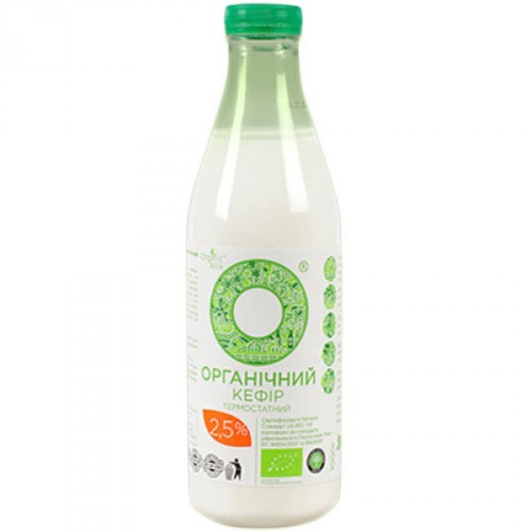 Кефір Organik Milk органічний термостатний 2,5% 470г