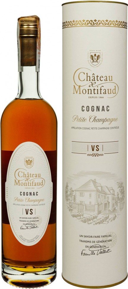 Коньяк Chateau de Montifaud VS Fine Petite Champagne 0.7 л 40%