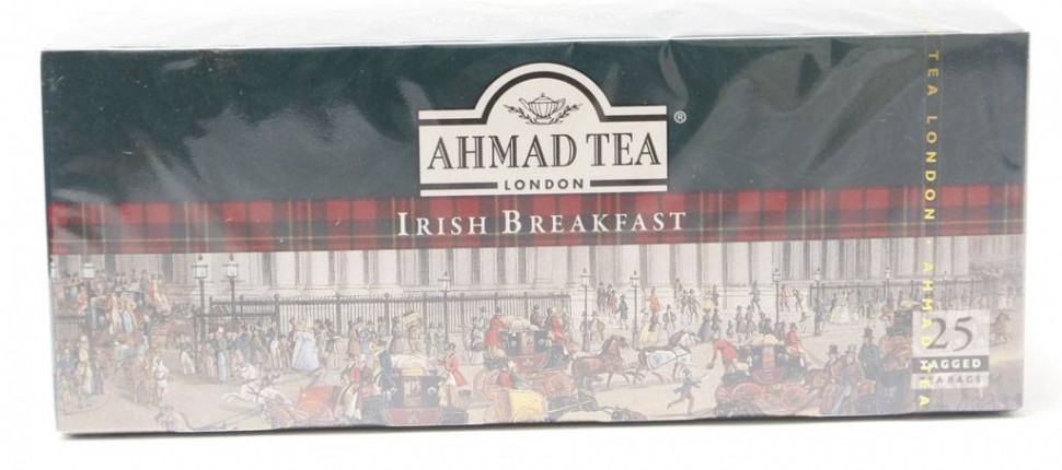 Чай AHMAD Ирландский к завтраку 25 пак по 2г