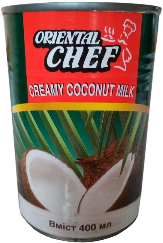 Молоко кокосовое Oriental Chef Creamy Coconut Milk 20% 400 мл