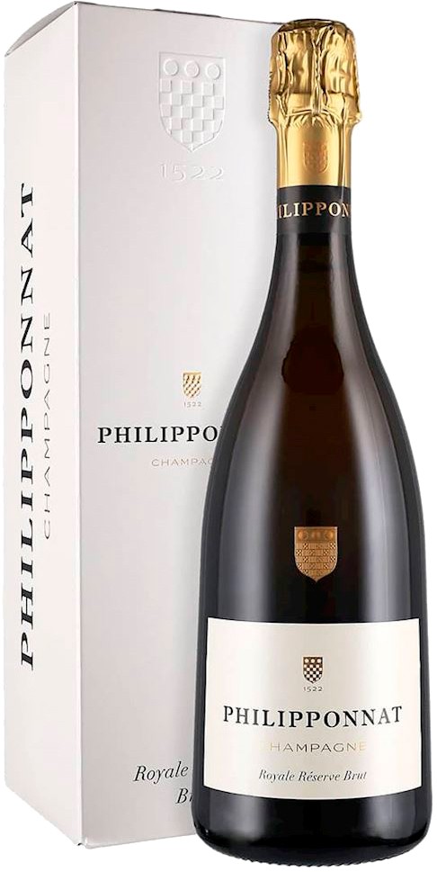 Вино игристое Philipponnat Royale Reserve Brut белое сухое 0,75 л 12% Франция коробка
