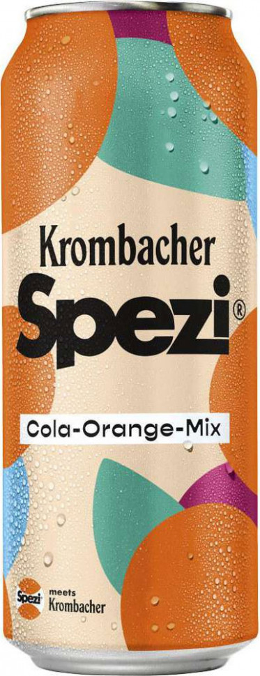 Напиток Krombacher Spezi Cola-Orange-Mix безалкогольный газированный 0.5л