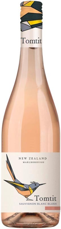 Вино Tomtit Marlborough Sauvignon Blanc Blush розовое сухое 12.5% 0.75 л
