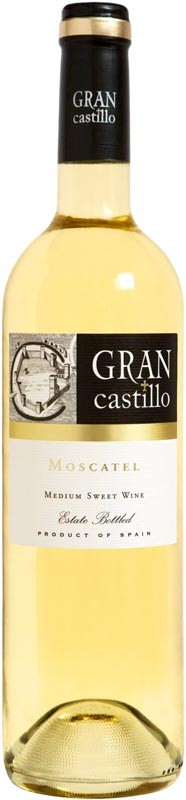 Вино Bodegas Gran Castillo Moscatel белое полусладкое 11% 0.75 л