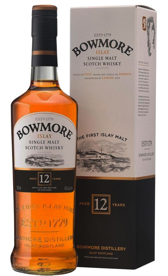 Виски Bowmore 12 лет 40% 0,7л