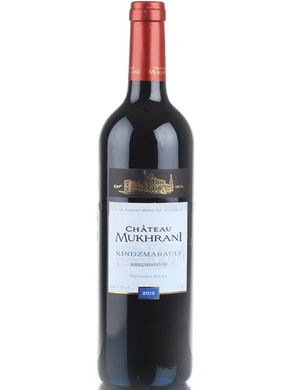 Вино Kindzmarauli Chateau Mukhrani красное полусладкое 0,75 л 10,5%