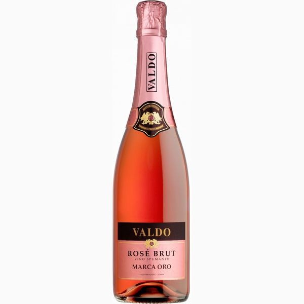 Вино ігристе Marca Oro, Valdo, Rose Brut 0,75 л.