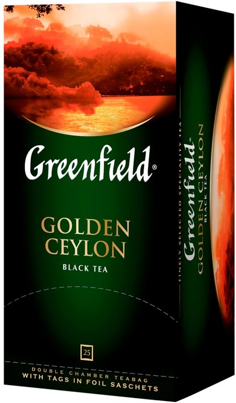 Чай Greenfield Golden Ceylon 25х2 г
