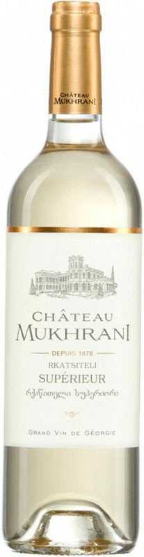 Вино Chateau Mukhrani Ркацители белое сухое 11-14,5% 0,75л