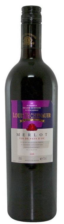 Вино Louis Eschenauer d'Oc Merlot 0,75л