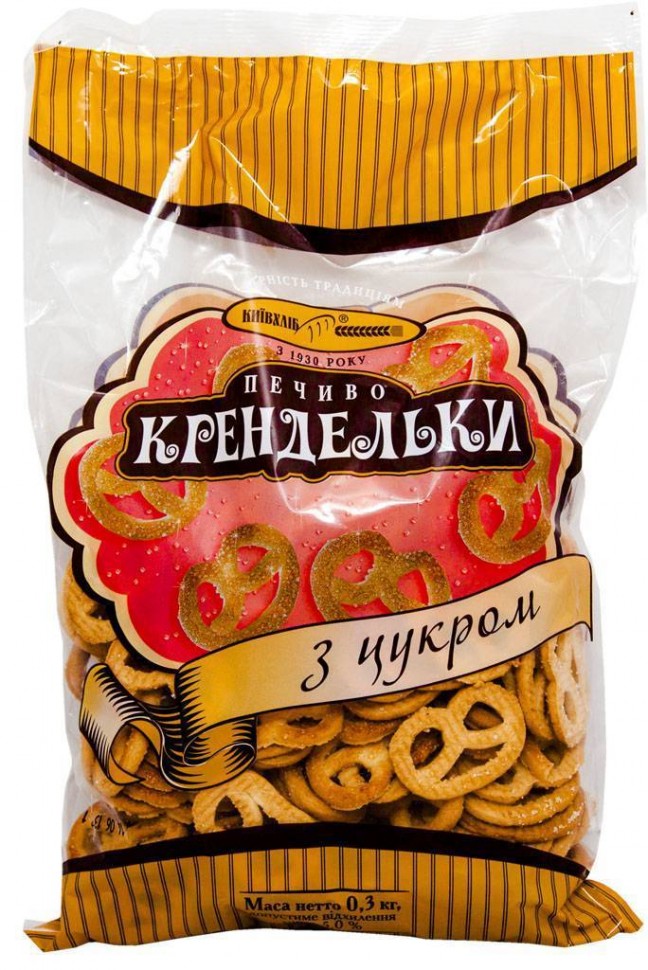 Кренделі Київхліб з цукром 300 г