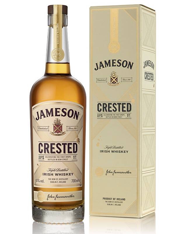 Віскі бленд Jameson Crested 40% 0,7л 