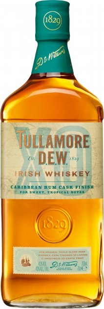 Виски Tullamore Dew Caribbean Rum Cask Finish 43% 0,7л