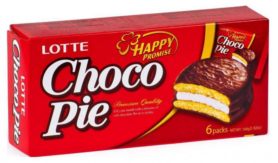 Печенье Choco Pie Lotte 168 г