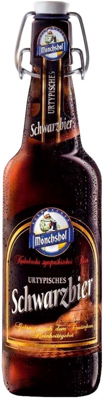 Пиво Monchshof Schwarzbier 4,9% 0,5л