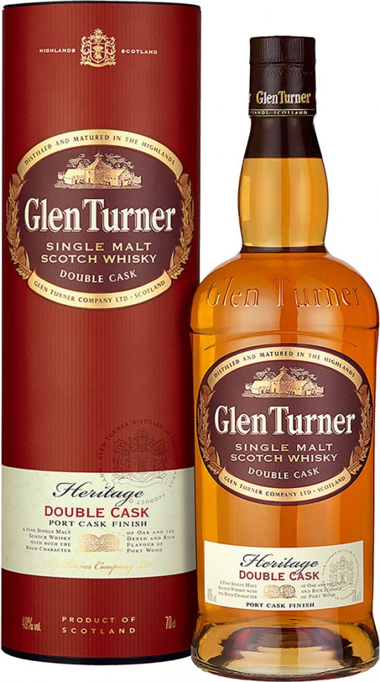Віскі Glen Turner Heritage Double Cask 40% 0,7л