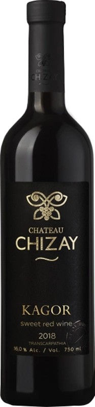 Вино Chateau Chizay Кагор Закарпатский красное десертное 0.75 л 16%