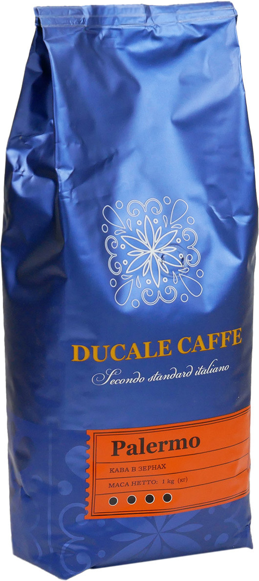 Кава Ducale Caffe Palermo натуральна смажена в зернах 1кг