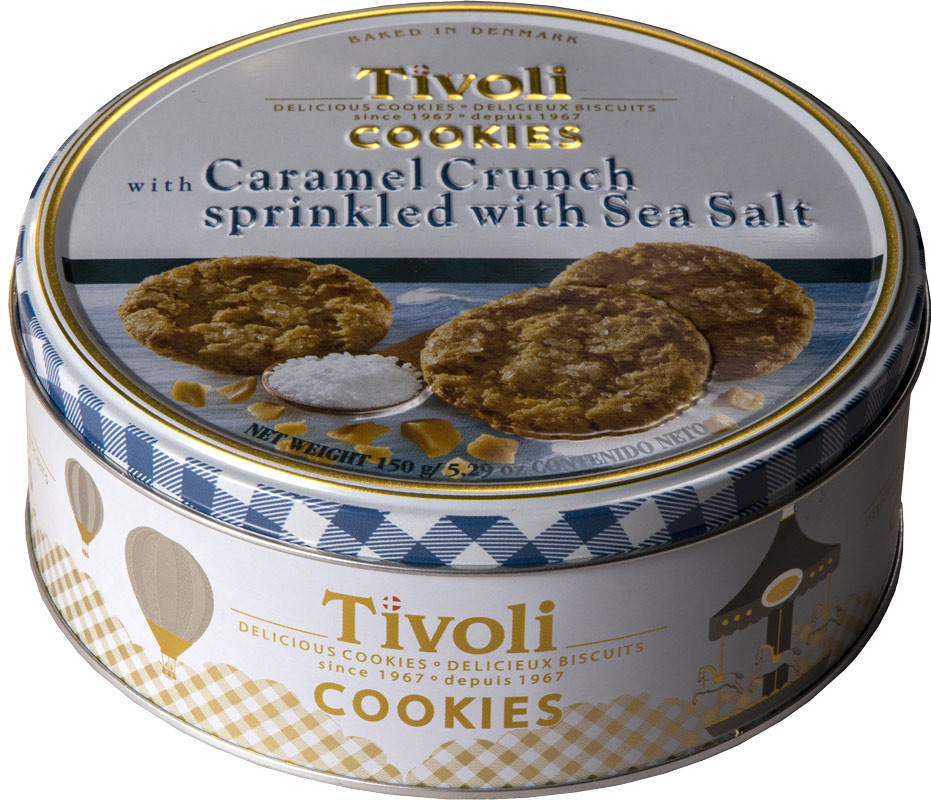 Печиво Tivoli з карамеллю та сіллю 150г