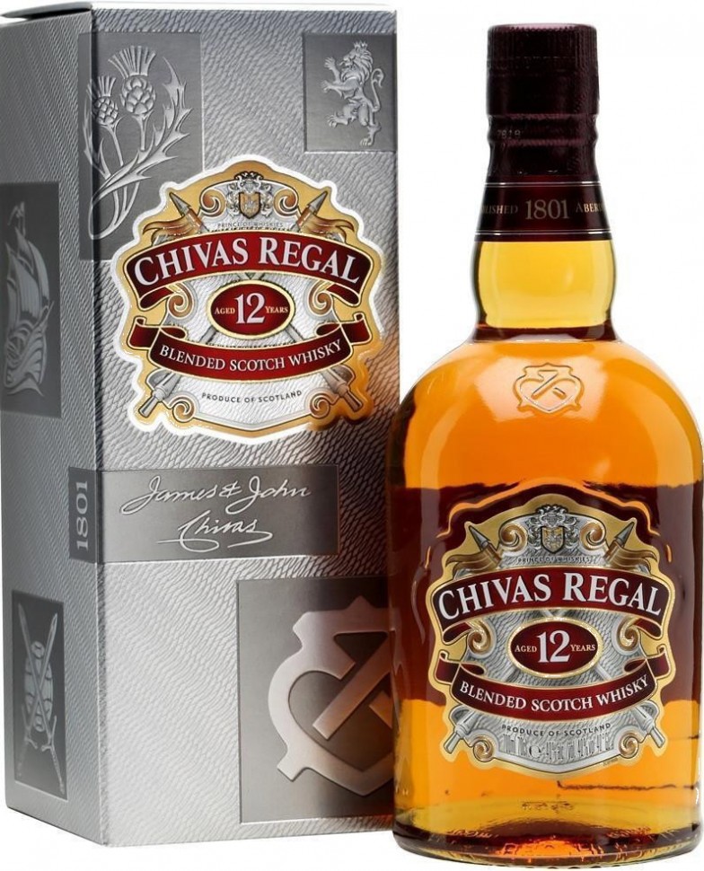 Виски Chivas Regal 12 лет 1л