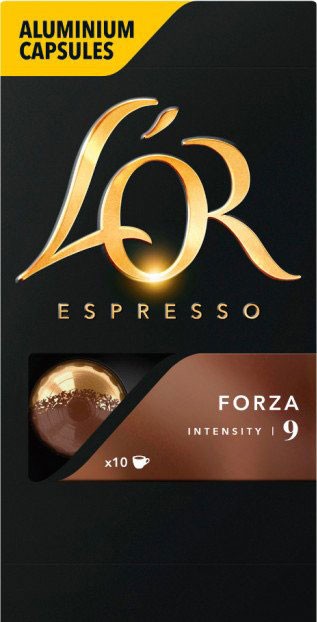 Кофе молотый в капсулах L'OR Espresso Forza 52г Jacobs