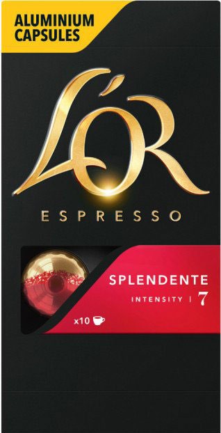 Кофе молотый в капсулах L'OR Espresso Splendente 52г ТМ Jacobs